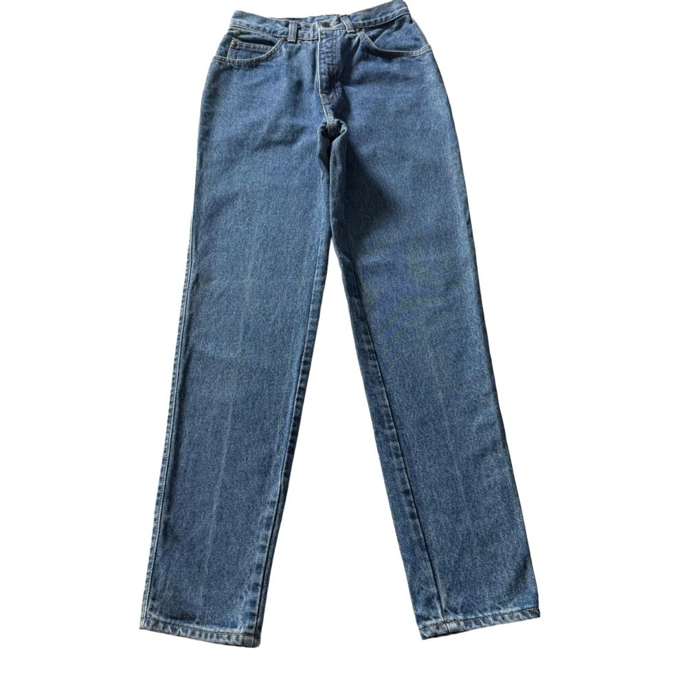 Vintage 1988 Levi’s White Tab Jeans 544 McAllen TX USA Made Denim Pants 24x30